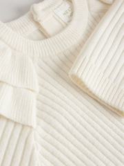 Creme - Baby Knitted Jumper and Legging 2 Piece Set (0mths-3yrs) - Bild 7 von 8