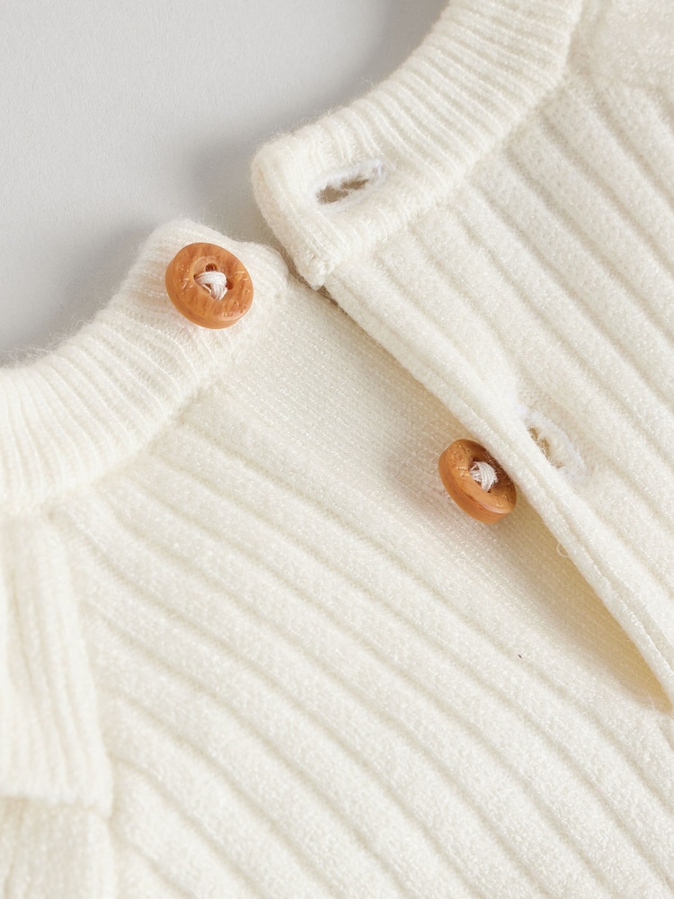 Creme - Baby Knitted Jumper and Legging 2 Piece Set (0mths-3yrs) - Bild 8 von 8 Creme - Baby Knitted Jumper and Legging 2 Piece Set (0mths-3yrs) - Bild 8 von 8