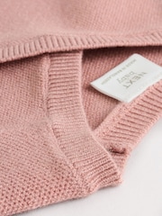 Pink Baby Knitted Wrap Jumper and Leggings 2 Piece Set (0mths-2yrs) - Image 7 of 15