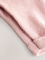 Pink Baby Knitted Romper (0mths-3yrs) - Image 11 of 12