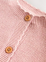 Pink Baby Knitted Romper (0mths-3yrs) - Image 12 of 12