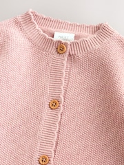 Pink Baby Knitted Romper (0mths-3yrs) - Image 8 of 12