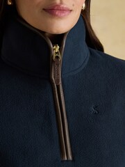 Heritage Navy Quarter Zip Fleece - Image 5 of 8