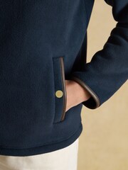 Heritage Navy Quarter Zip Fleece - Image 6 of 8