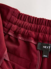 Red Elastic Back Wide Leg Trousers - Image 4 of 5