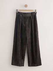 Chocolate Brown Cord Wide Leg Trousers - Image 1 of 3