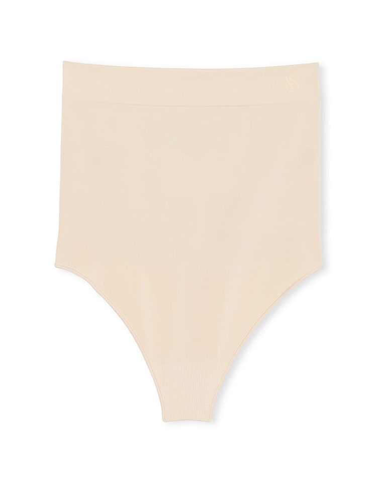 Victoria's Secret Marzipan Nude Thong Seamless Shaping™ Knickers - Image 3 of 3