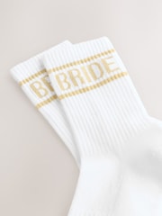 Bride Cushion Sole Ribbed Sport Ankle Socks 1 Pack With Arch Support - Image 2 of 3