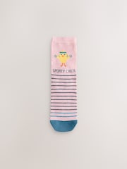 Novelty Slogan Chicks - Pack de 4 pares de calcetines tobilleros - Imagen 2 de 7