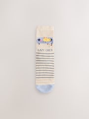 Novelty Slogan Chicks - Pack de 4 pares de calcetines tobilleros - Imagen 4 de 7