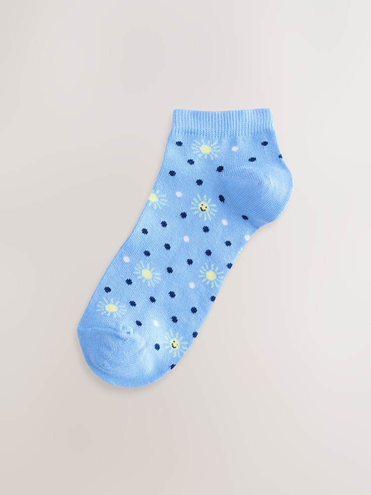 Azul sunshine - Pack de 4 pares de calcetines deportivos - Imagen 2 de 7
