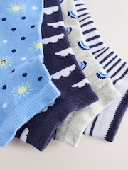 Azul sunshine - Pack de 4 pares de calcetines deportivos - Imagen 6 de 7