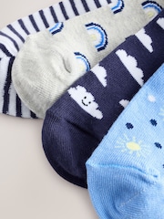 Azul sunshine - Pack de 4 pares de calcetines deportivos - Imagen 7 de 7