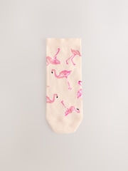 Flamingo Trainer Socks 4 Pack - Image 3 of 7