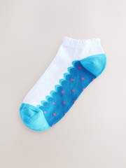 White/Bright Scallop Footbed - Sneakersocken im 4-er-Pack - Bild 4 von 7