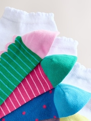 White/Bright Scallop Footbed - Sneakersocken im 4-er-Pack - Bild 7 von 7