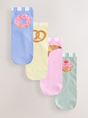 Pastel Patisserie - Trainer Socks 4 Pack - Image 1 of 7