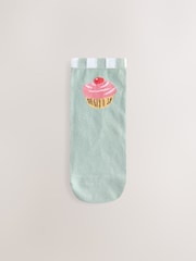 Pastel Patisserie - Trainer Socks 4 Pack - Image 5 of 7