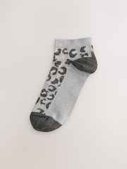 Monochrome Animal Trainer Socks 4 Pack - Image 5 of 7