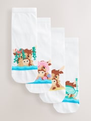 Hamish the Altoland Cow Summer - Pack de 4 pares de calcetines deportivos - Imagen 1 de 7