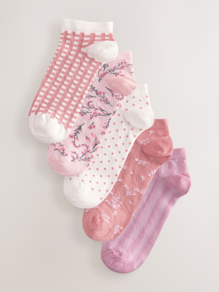Pink - Sportsocken im 5er Pack - Bild 1 von 8 Pink - Sportsocken im 5er Pack - Bild 1 von 8
