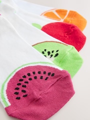 Blanco/fruta - Pack de 4 pares de calcetines deportivos con ajuste anatómico - Imagen 8 de 8