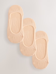Neutral Invisible Socks 3 Pack - Image 1 of 6