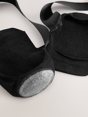 Negro - Ribbon Tie Invisible Socks 1 Pack - Imagen 2 de 3