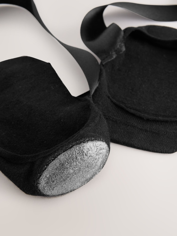 Negro - Ribbon Tie Invisible Socks 1 Pack - Imagen 2 de 3