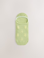 Sparkle Tropical Invisible Socks 4 Pack - Image 4 of 7