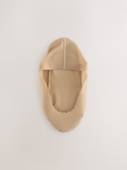 Nude Scallop Edge Sheer Invisible Socks 2 Pack - Image 2 of 5