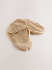 Nude Scallop Edge Sheer Invisible Socks 2 Pack - Image 4 of 5