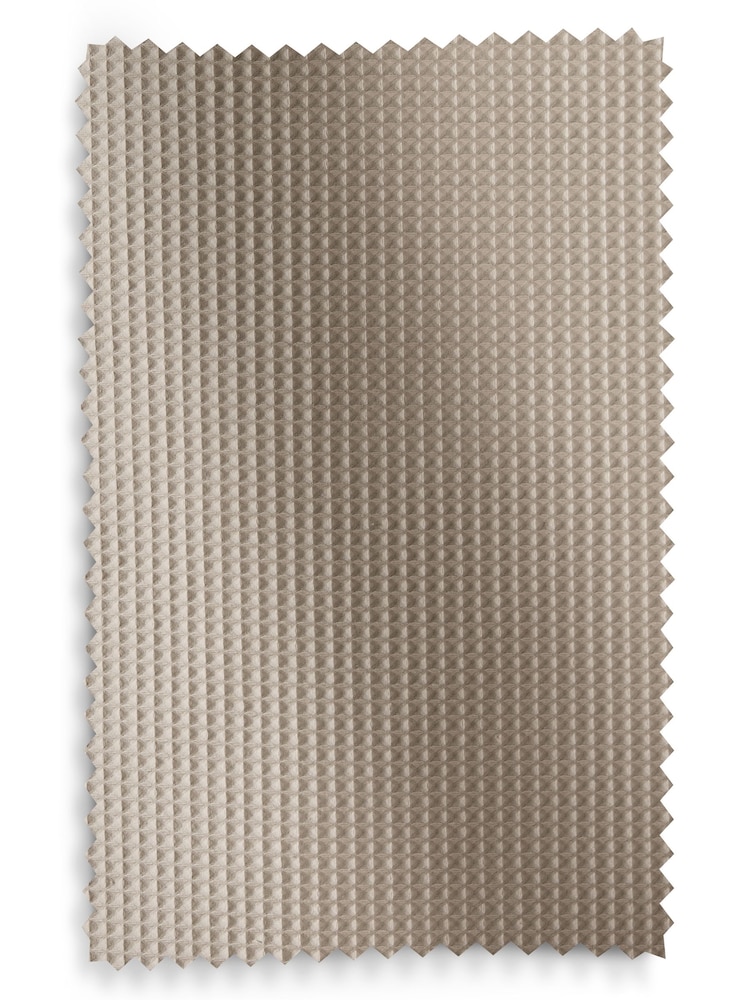Natural Waffle Blackout/Thermal Eyelet Curtains - Image 5 of 5