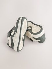 Verde caqui - Zapatillas de deporte con cierre con un toque de cordones elásticos - Imagen 5 de 5