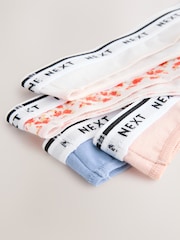 Print/Plain Thong Logo Knickers 4 Pack - Image 6 of 7