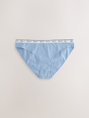 Ditsy Floral High Leg Logo Knickers 4 Pack - Image 5 of 7