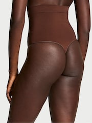 Victoria's Secret Ganache Nude Thong Seamless Shaping™ Knickers - Image 2 of 3