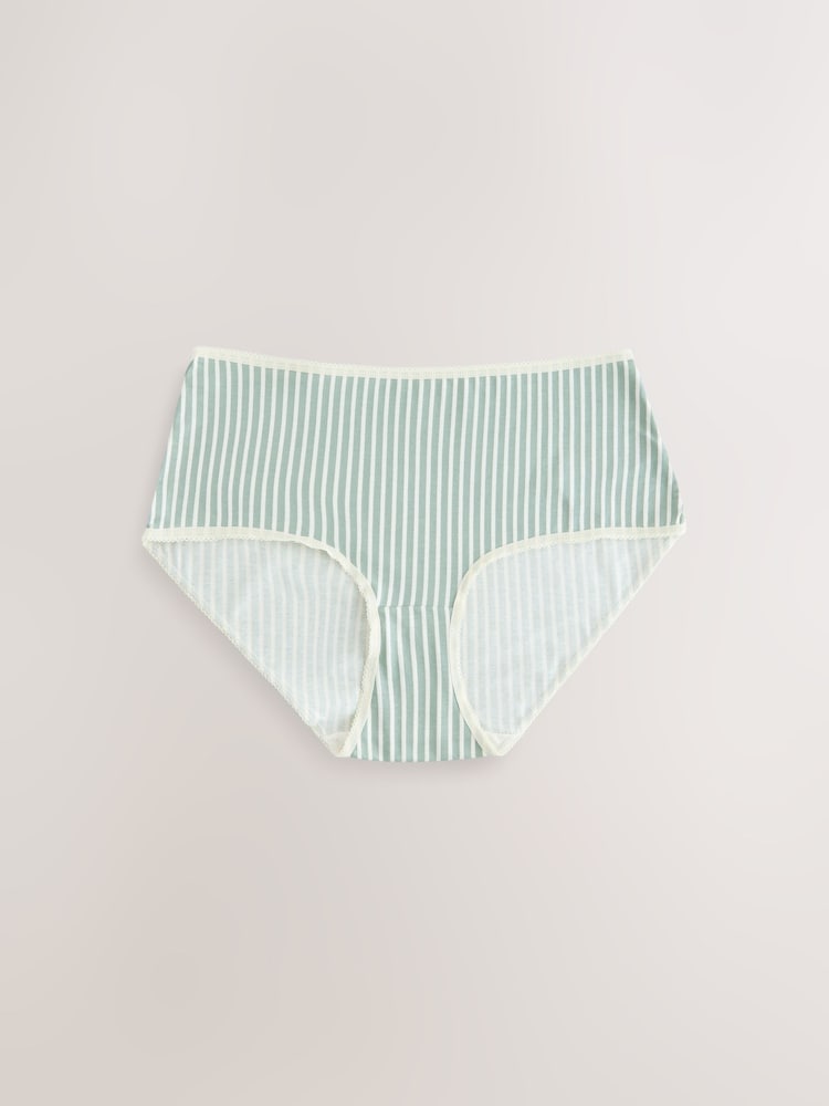 Floral Print Midi Rich Knickers 7 Pack - Image 2 of 9