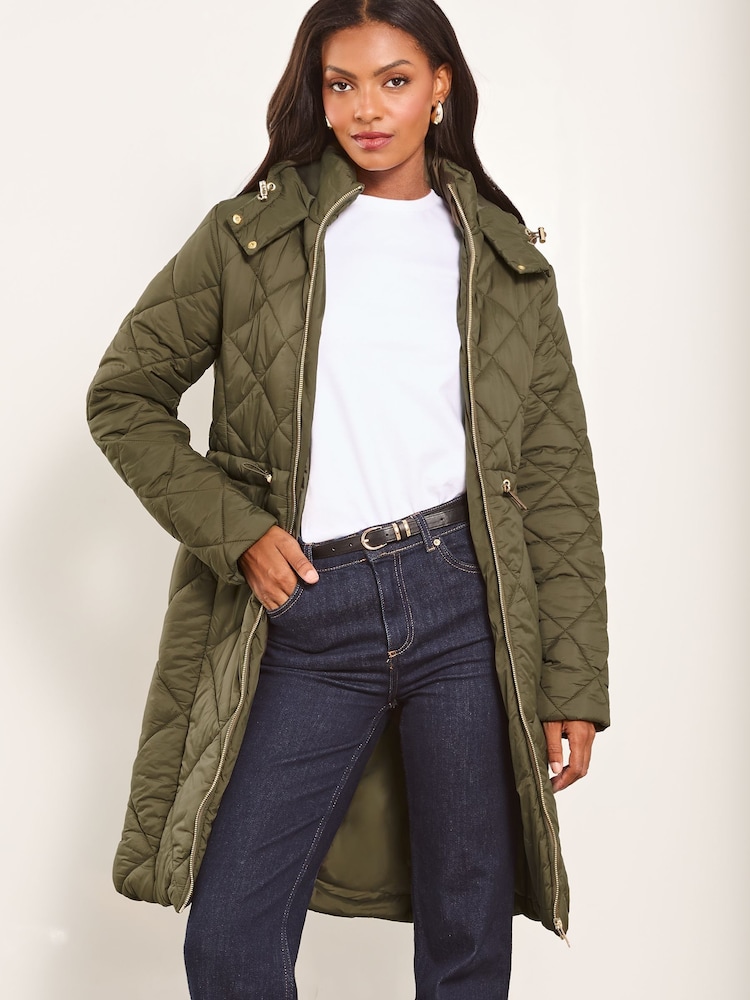 Verde - Abrigo acolchado e impermeable de Lipsy - Imagen 1 de 4