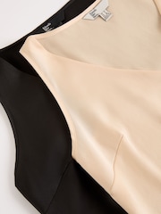 Friends Like These Black Satin Cami Tops 2 Pack - Image 6 of 8