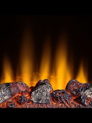 Be Modern Black Qube Freestanding Electric Stove - Image 3 of 8