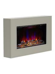 Be Modern Stone Albali Wall Mounted Electric Fire - Image 4 of 7