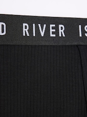 River Island Purple Girls Waistband Leggings 2 Pack - Image 4 of 4
