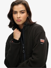 Superdry Black Active Full Zip Fleece - Image 4 of 4