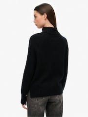 Superdry Essential Rippstrickpullover mit Rollkragen - Bild 2 von 4