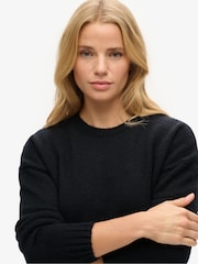 Superdry Blue Essential Crew Neck Jumper - Image 3 of 3