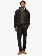 Superdry Black Active Full Zip Fleece - Image 3 of 4
