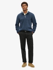 Superdry Blue Active Half Zip Fleece - Image 2 of 3