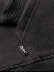 Superdry Brown Essential Logo Zip Hoodie - Image 5 of 6