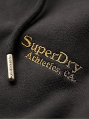 Superdry Brown Essential Logo Zip Hoodie - Image 6 of 6